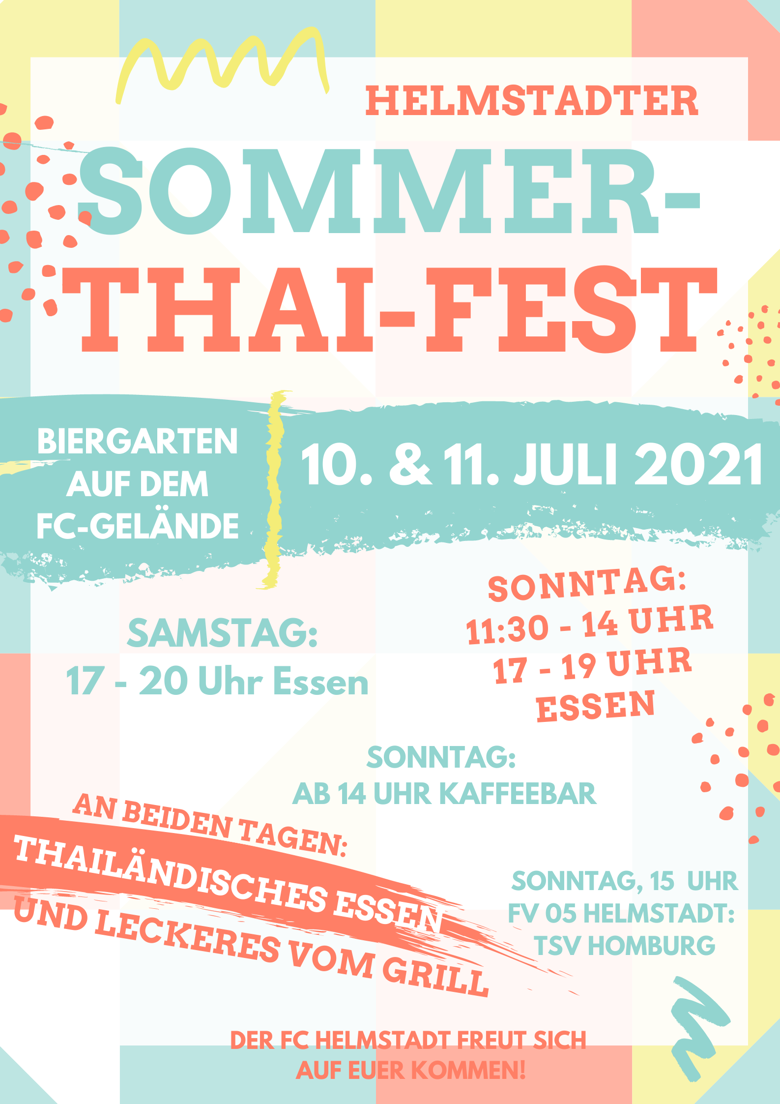Sommerfest 2021 Plakat